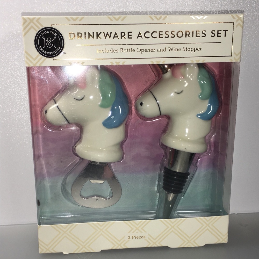 Unicorn 🦄 Wine Opener and Wine Stopper